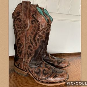 🐴SOLD🐒Corral Vintage Women’s Cowboy Boots Sz 8
